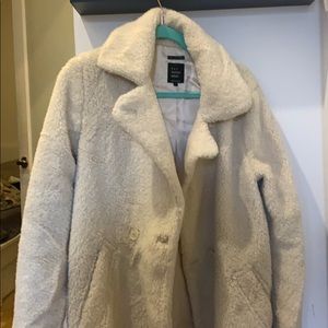 Ivory reddy pea coat